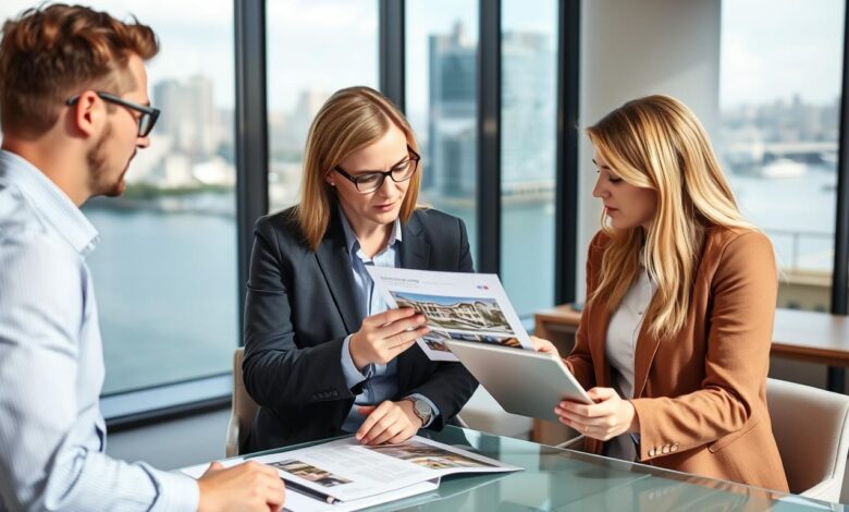 Professional buyers agent negotiating a property deal in Sydney