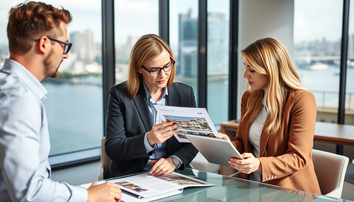 Professional buyers agent negotiating a property deal in Sydney