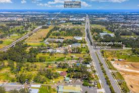 New master-planned housing estate in Leppington, NSW
