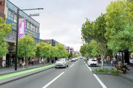 Residential streetscape in Liverpool, south-west Sydney